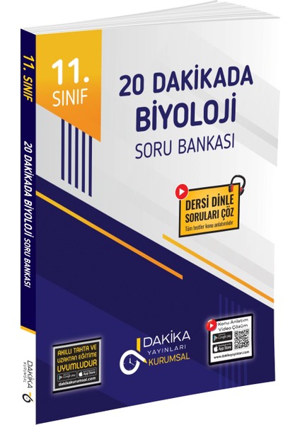 11. Sınıf 20 Dakikada Biyoloji Soru Bankası