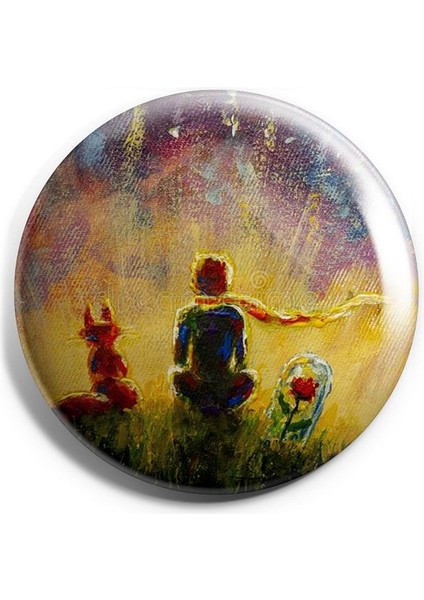 Major Selection Küçük Prens V3 Iğneli Çanta Rozeti