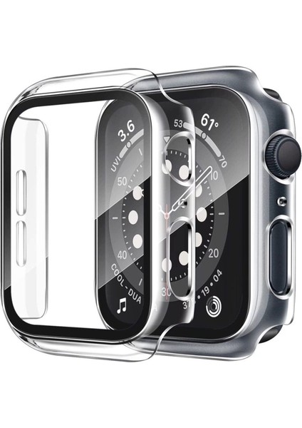 Apple Watch Uyumlu 10. Seri 42MM Ekran ve Kasa Koruyucu Gard Kılıf Tam Koruma