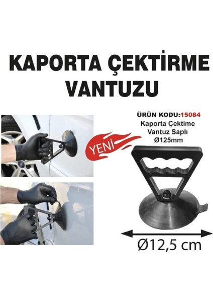 Saplı Göçük Çektirme Vantuzu Ø125MM