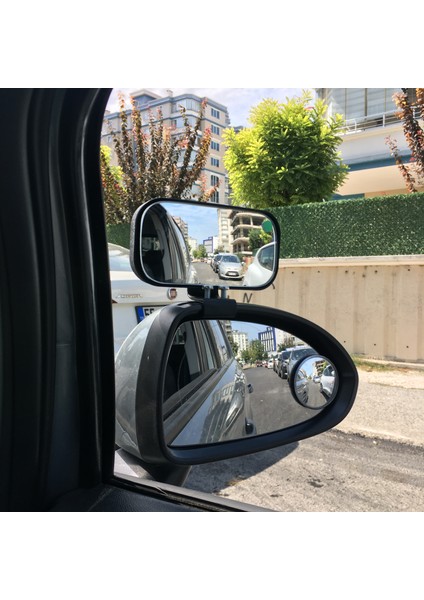 Sürücü Kursu Eğitmen Aynası Geniş Kör Nokta Aynası Büyük Sağ 17X8CM fiyatları