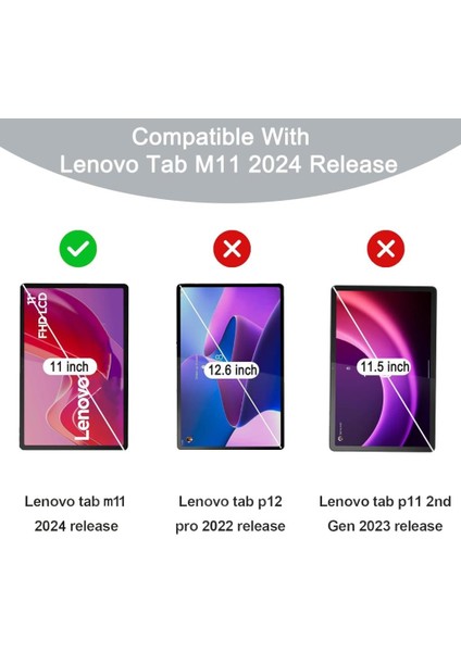 Lenovo Tab M11 TB-330FU TB-330XU TB-331FC 11INÇ 2024 Tablet Nano Ekran Koruyucu