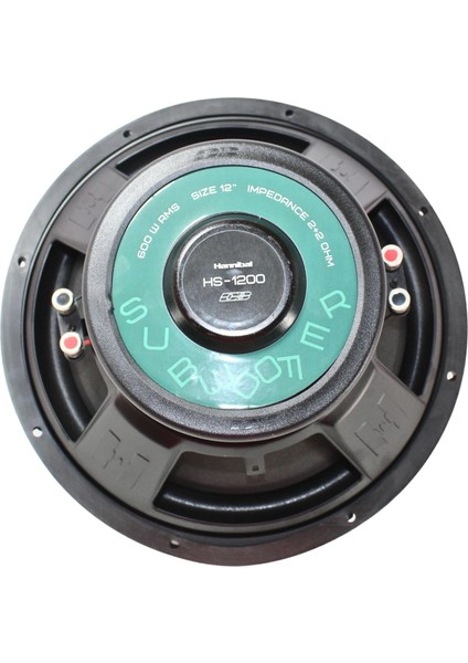 Deaf Bonce Hannibal HS-1200 D2/d4 30 cm 1200W 600RMS Spl Subwoofer