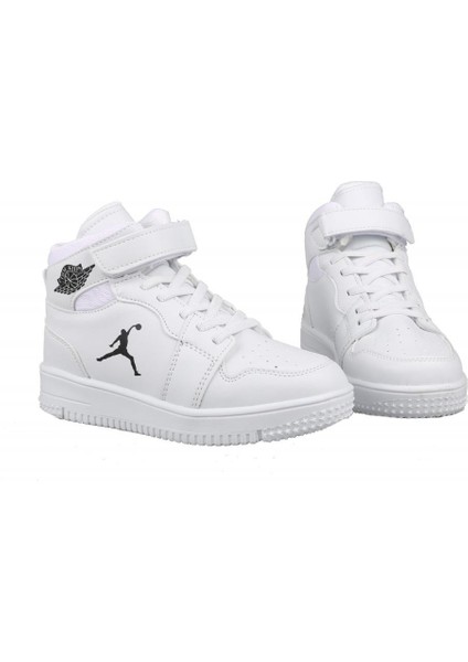 Haykat Boğazlı Beyaz Çocuk Sneakers indirimleri