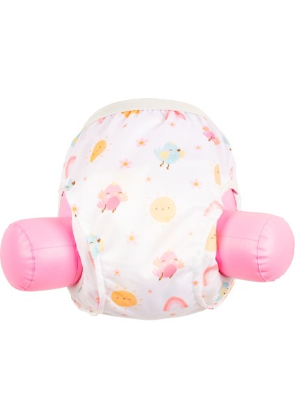 Lüks Bebek Alıştırma Külodu Kuş Desenli 1 No (10- 15 Kg)