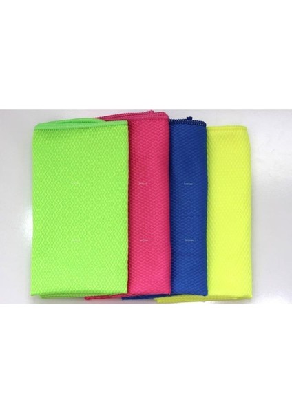 (10 Adet ) Mikrofiber Genel Temizlik Bezi (4 Renk) (40 x 40 cm)