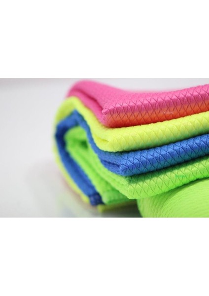 (20 Adet ) Mikrofiber Genel Temizlik Bezi (4 Renk) (40 x 40 cm)