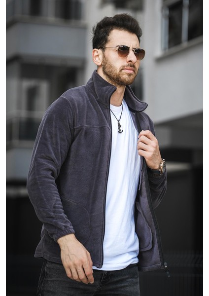 Freetown Erkek Pro Rüzgar Geçirmez 3 Cepli Outdoor Tam Fermuarlı Polar Ceket modelleri