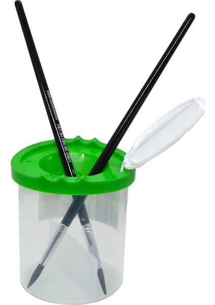 12'li Sulu Boya (Büyük Tablet) + 4'lü Sulu Boya Fırçası + Fırça Temizleme Kabı fiyatları