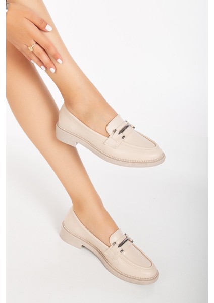 Jasmin Ortopedik Taban Deri Loafer