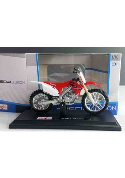 1:18 Honda Crf 450 R Motorsiklet