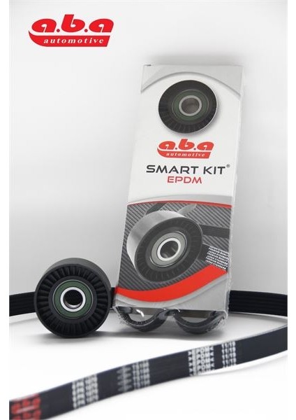 Alternatör Gergi Kiti Kütüksüz ( Smart Kit ) T5-Passat-Caddy-Golf4/5-Jetta-Toledo-Leon-Ibıza 1.6-1.8-2.0 ( 25300554 + 6PK1070 ) Aba 6PK1070S1