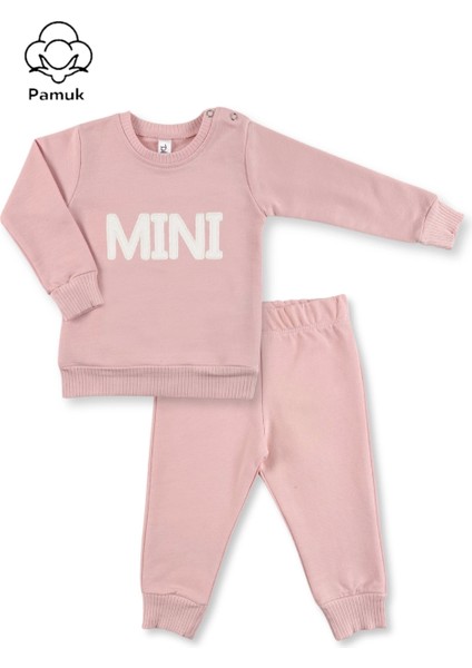 Erkek Kız Bebek Mini Nakışlı Mevsimlik Alt Üst Takım