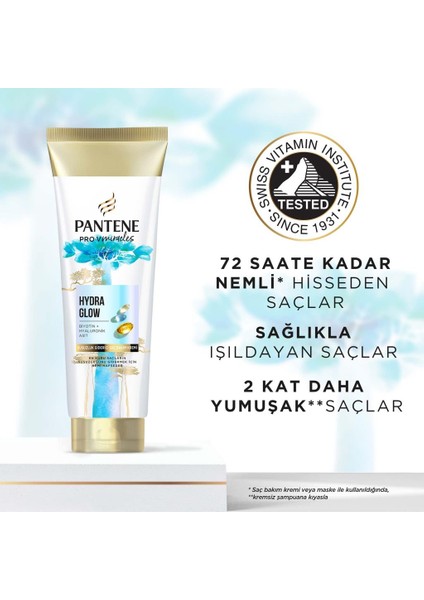 Pro-V Miracles Hydra Glow - Nemlendirici Saç Bakım Kremi - Kuru Saçlar İçin - 275 ml