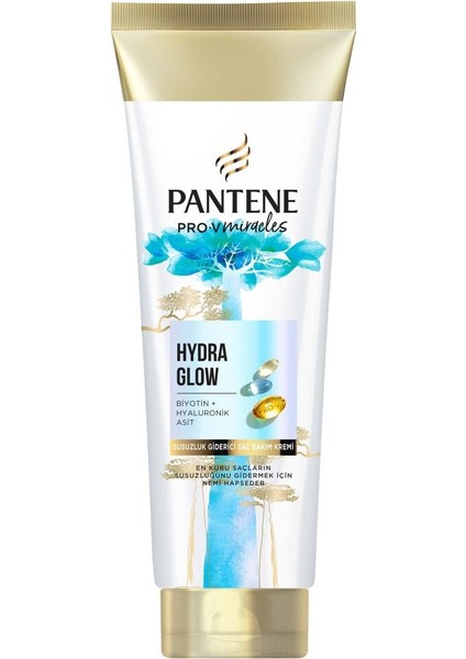 Pro-V Miracles Hydra Glow - Nemlendirici Saç Bakım Kremi - Kuru Saçlar İçin - 275 ml