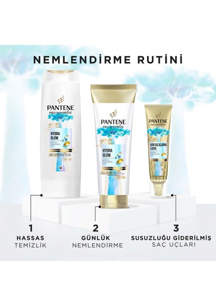 Pro-V Miracles Hydra Glow - Nemlendirici Saç Bakım Kremi - Kuru Saçlar İçin - 275 ml