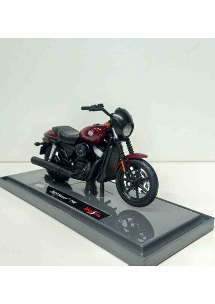 1:18 2015 Hrl. D. Street 750 Bordo Motosiklet
