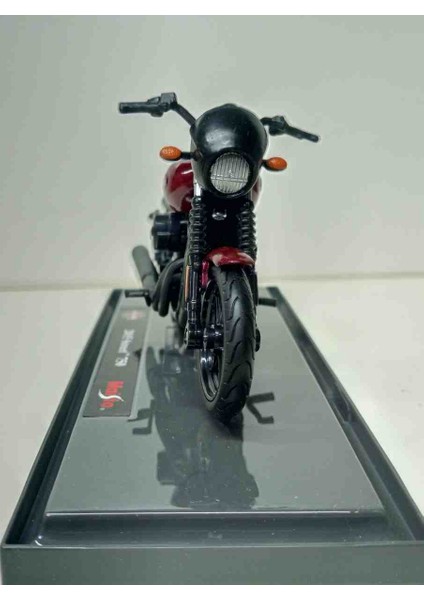 1:18 2015 Hrl. D. Street 750 Bordo Motosiklet fiyatları