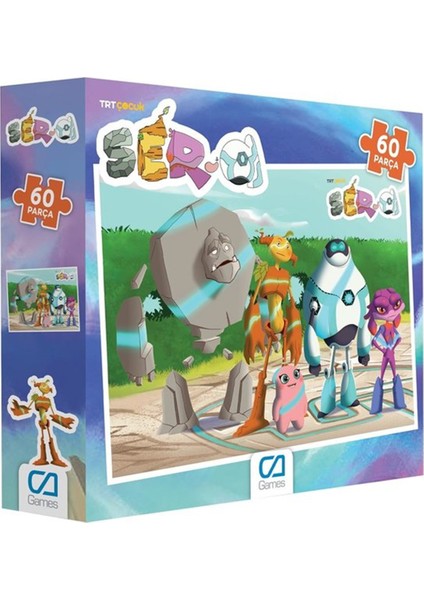 Ca Games Ser-A Puzzle 60 Parça