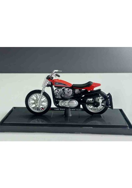 1:18 1972 H. Davidsson XR750 Racing Bike Motosiklet