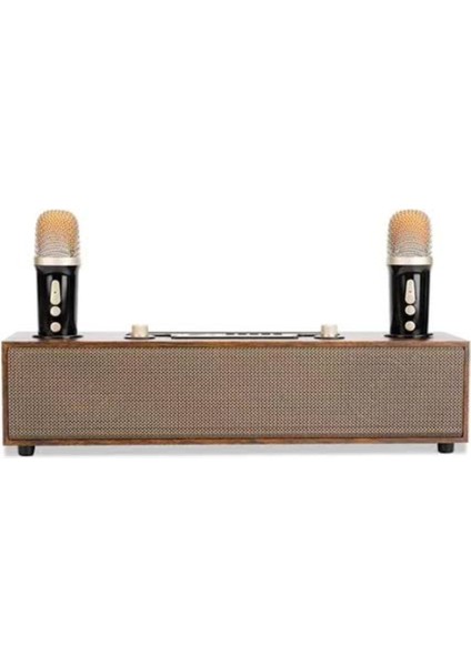 Ahşap Karaoke Bluetooth Hoparlör fiyatları