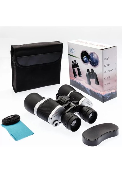 Breaker 7X50 Güneş Filtreli Profesyonel El Dürbünü 1000M/56M – Siyah