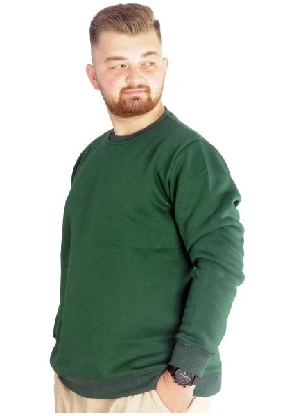 Büyük Beden Erkek Sweatshirt Basic 20131 Nefti fiyatları