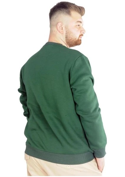 Büyük Beden Erkek Sweatshirt Basic 20131 Nefti fırsatları