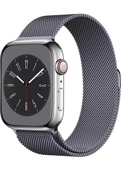 Apple Watch 46MM Seri 10 Metal Kordon - Şıklık ve Dayanıklılık Bir Arada Band-01