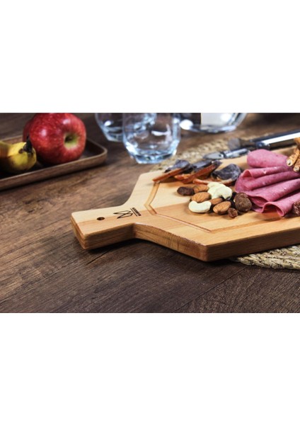 Piramit Corian Ahşap Kesme ve Sunum Tahtası fiyatları