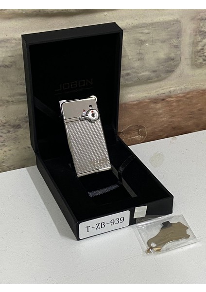 Çift Ateşlemeli Gaz Açıp Kapatmalı Gümüş Gri Renk Kişiye Özel Çakmak modelleri