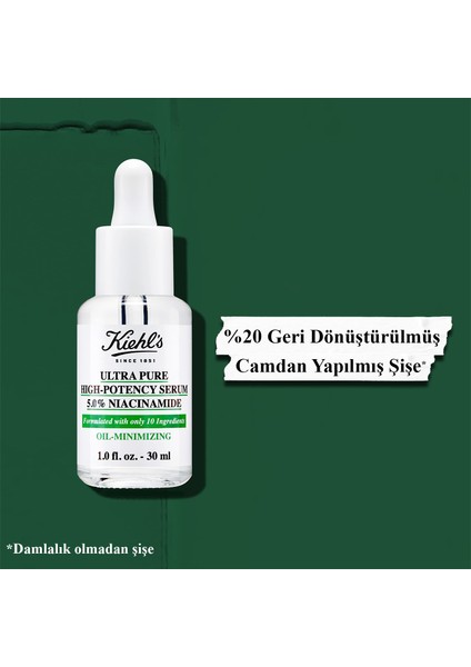 Ultra Pure %5 Niasinamid Yağlanmayı Azaltan Yüz Serumu 30ml