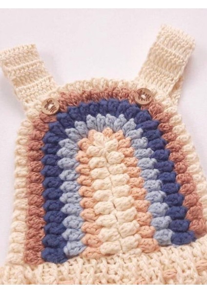 El Örgüsü Unisex Bebek Çocuk Tulum modelleri