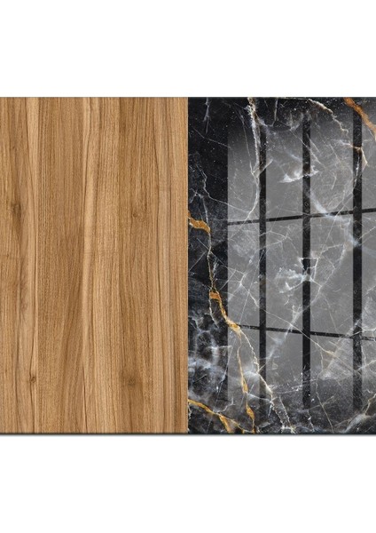 Cam Kesme Tahtası Ahşap Mermer Desenli 20X30 cm fiyatları