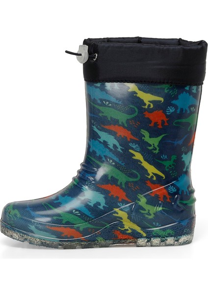 Talos F 4pr Lacivert Erkek Çocuk Yağmur Çizmesi modelleri