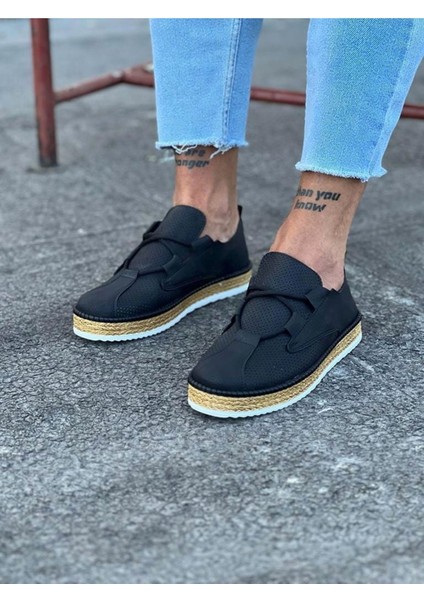 WG015 Siyah Erkek Casual Ayakkabı