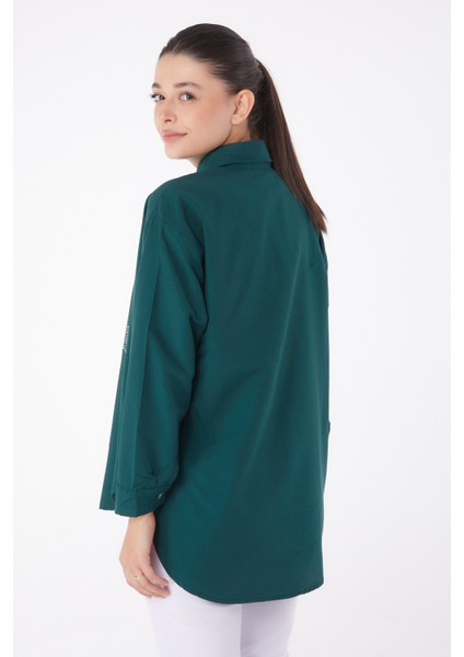 Yeşil Tesettür Tunik 13255 fırsatları