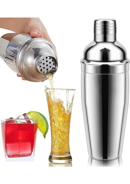 Çelik Kokteyl Shaker Biradlı 700 cl fiyatları
