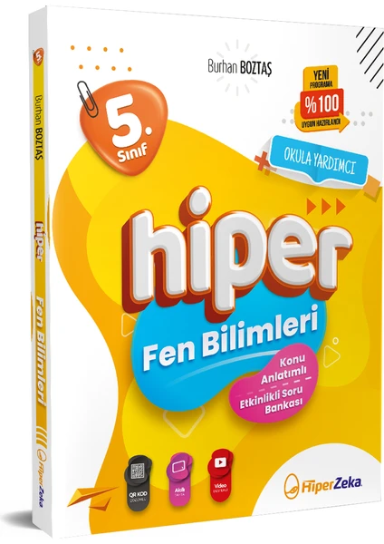 Hiper Zeka Yayınları  5. Sınıf Fen Bilimleri Konu Anlatımlı Soru Bankası