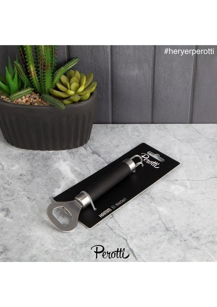 Şişe Açacağı Black Serisi Paslanmaz Çelik