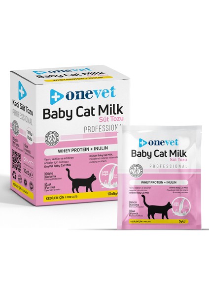 Kedi Süt Tozu Saşe 5gr.10 Adet