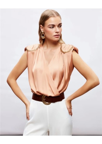 Zincir Detaylı Bodysuit