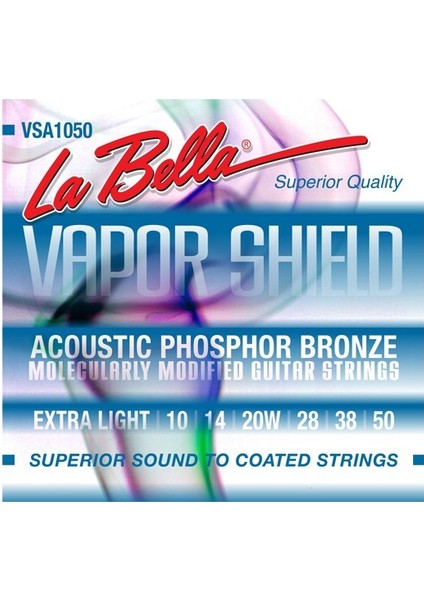 Gitar Aksesuar Akustik Tel Labella Vapor Shield LB-VSA1050