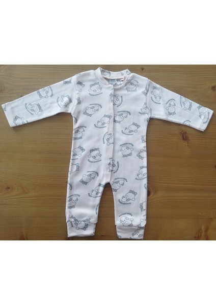 Sevimli Kuzu Desenli, Ribanalı, Çıtçıtlı Tulum / Zıbın