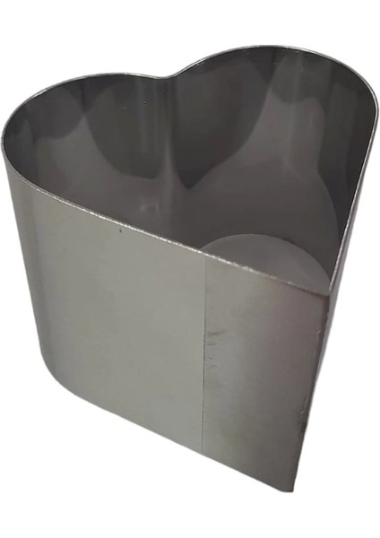 Parfe Kalp Pasta Kalıbı Ø8 cm H:5 cm