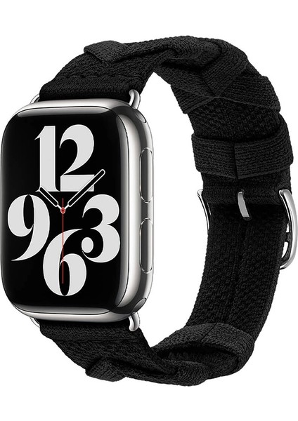 Apple Watch Uyumlu 46MM 10 Nesil Sarmal Örgü Kordon Krd 97