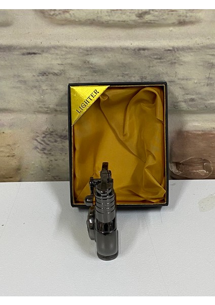 Marka Otantik Model Füme Renk Gazlı Kişiye Özel Çakmak fiyatları