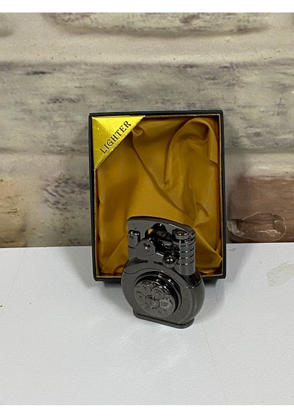 Marka Otantik Model Füme Renk Gazlı Kişiye Özel Çakmak modelleri