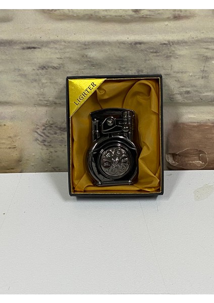 Marka Otantik Model Füme Renk Gazlı Kişiye Özel Çakmak indirimleri