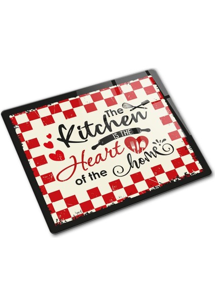 Cam Kesme Tahtası - Cam Kesme Tablası Kitchen Heart 29CM x 34CM fiyatları